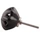 Black Daffodil Ceramic Flower Dresser Knobs Online